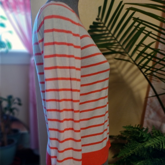 New Striped Cardigan Top - Picture 3 of 7